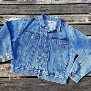 Vintage Jordache Denim Jean Jacket 80s 90s Trucker